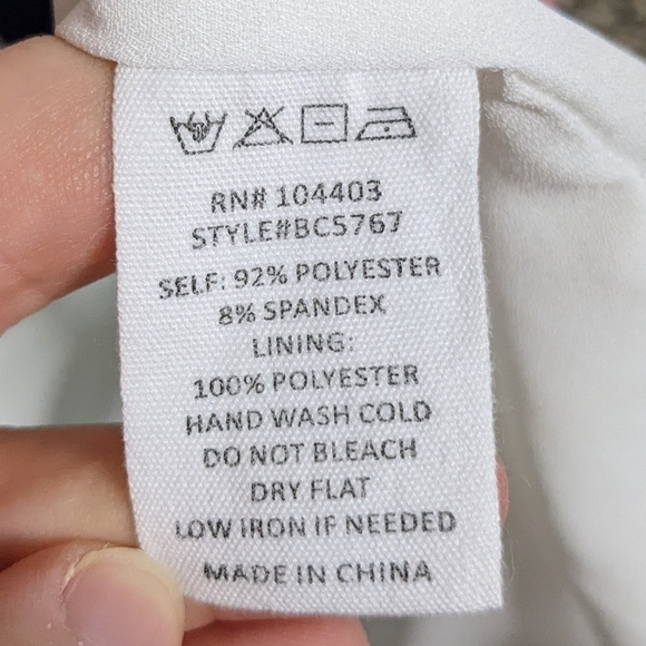 ✨3/$15  J by J.O.A. pink black navy blue striped one shoulder dress S - Picture 6 of 7